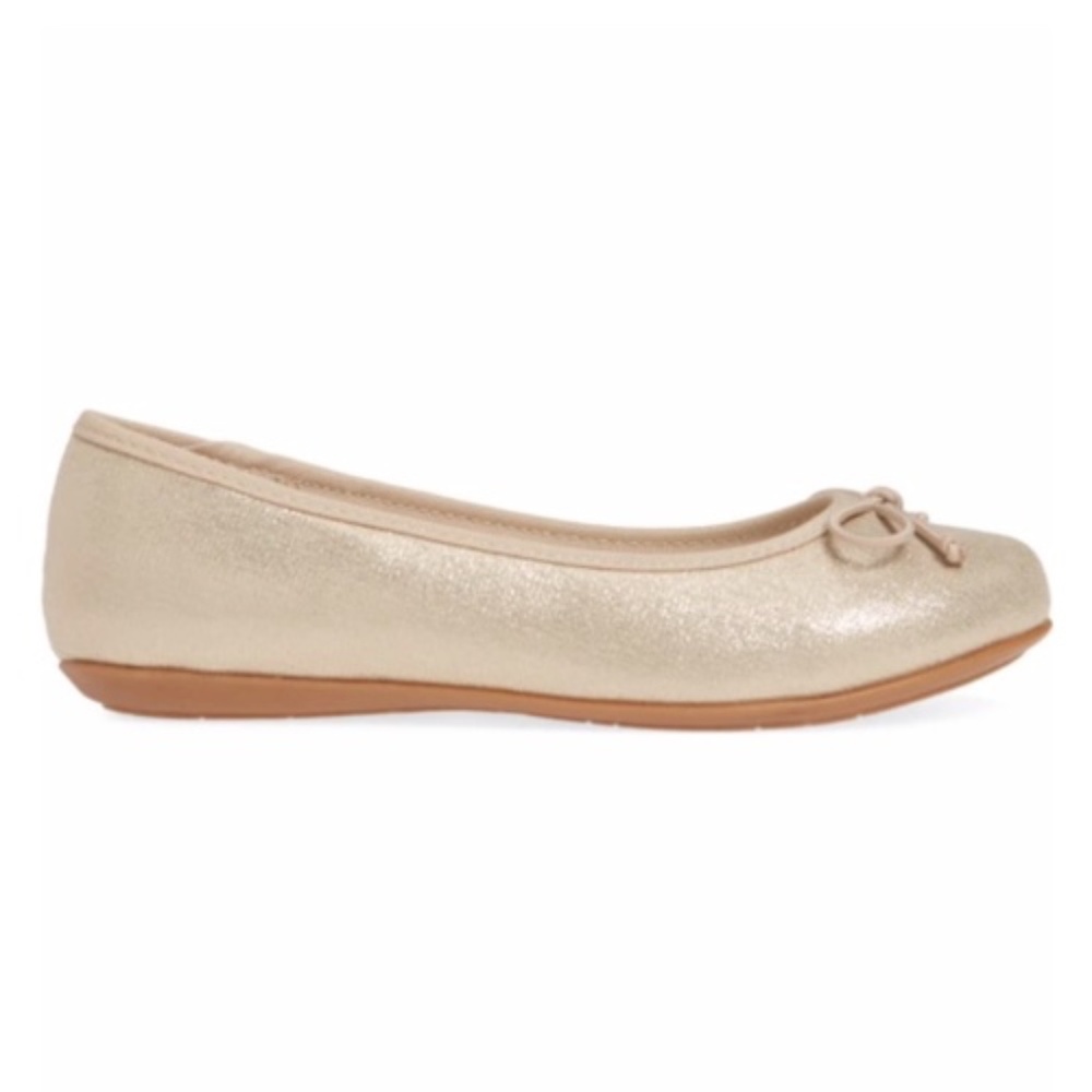 1901 Kids Ballet Flats - Champagne